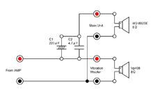 図２　HPF型デバイディングネットワーク基本回路