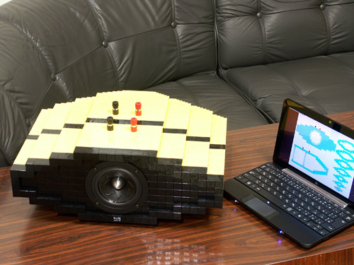 写真１　タンデムドライブ搭載　LEGOスピーカー２６号機