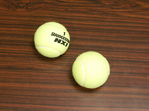 写真２　テニスボール？