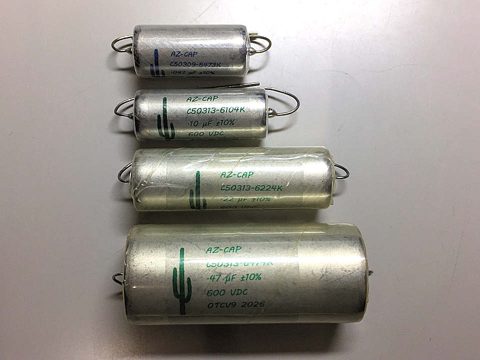 Arizona Capacitors ｵｲﾙｺﾝﾃﾞﾝｻ [AG474] 0.47uF 600V / SUNVALLEY AUDIO 